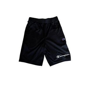 Champion Black Athletic Shorts - Boys Size Medium